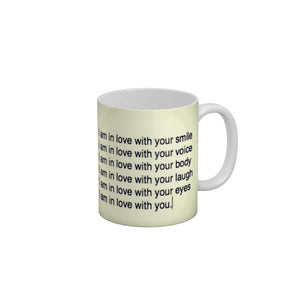 I am In Love With Your Smile Coffee Mug 350 ml-FunkyDecors