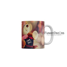 Load image into Gallery viewer, I Love Cute Teddy Coffee Mug 350 ml-FunkyDecors
