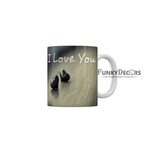 I Love You Boyfriend Girlfriend Coffee Mug 350 ml-FunkyDecors