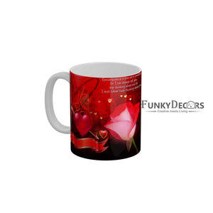 I shall forever keep thinking about you Coffee Ceramic Mug 350 ML-FunkyDecors