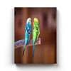 Love Birds - Animal Art Frame For Wall Decor- Funkydecors Xs / Canvas Posters Prints & Visual