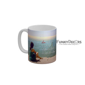 Love is like you Coffee Ceramic Mug 350 ML-FunkyDecors