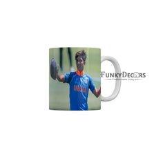 Load image into Gallery viewer, Manjit Kalra Delhi Capitals Coffee Ceramic Mug 350 ML-FunkyDecors
