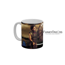 Load image into Gallery viewer, MS Dhoni CSK Coffee Ceramic Mug 350 ML-FunkyDecors
