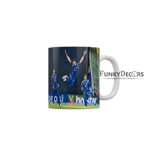 Mumbai Indians Team Coffee Ceramic Mug 350 ML-FunkyDecors