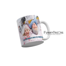 Load image into Gallery viewer, One loyal friend is worth ten thousand relatives Coffee Ceramic Mug 350 ML-FunkyDecors
