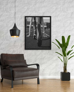 Ready Steady Go - Sports Art Frame For Wall Decor- Funkydecors Xs / Black Posters Prints & Visual