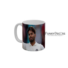 Load image into Gallery viewer, Rishabh Pant Delhi Capitals Coffee Ceramic Mug 350 ML-FunkyDecors

