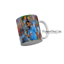 Load image into Gallery viewer, Rohit Sharma Mumbai Indians Coffee Ceramic Mug 350 ML-FunkyDecors
