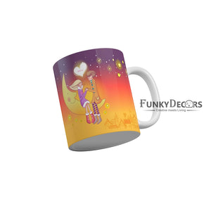 Romantic Love Coffee Ceramic Mug 350 ML-FunkyDecors