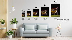 Rugby - Sports Art Frame For Wall Decor- Funkydecors Posters Prints & Visual Artwork