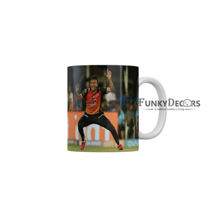 Shakib Al Hasan Sunrisers Hyderabad Coffee Ceramic Mug 350 ML-FunkyDecors