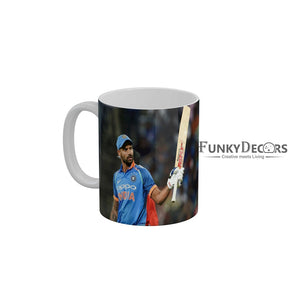 Shikhar Dhawan Delhi Capitals Coffee Ceramic Mug 350 ML-FunkyDecors