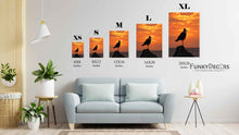 Load image into Gallery viewer, Sun And Bird - Animal Art Frame For Wall Decor- Funkydecors Posters Prints &amp; Visual Artwork
