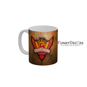 Sunrisers Hyderabad Logo Coffee Ceramic Mug 350 ML-FunkyDecors