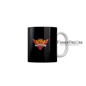 Sunrisers Hyderabad Logo Coffee Ceramic Mug 350 ML-FunkyDecors