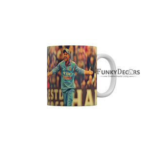 Suresh Raina CSK Coffee Ceramic Mug 350 ML-FunkyDecors