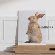 Load image into Gallery viewer, The Bunny - Animal Art Frame For Wall Decor- Funkydecors Posters Prints &amp; Visual Artwork
