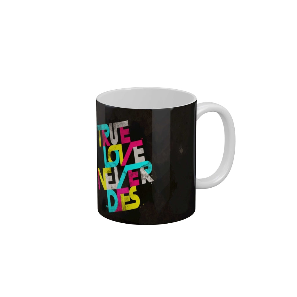 True Love Never Dies Coffee Mug 350 ml-FunkyDecors