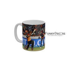 Load image into Gallery viewer, Yusuf Pathan Sunrisers Hyderabad Coffee Ceramic Mug 350 ML-FunkyDecors
